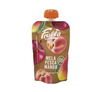 Pure de Manzana, Melocoton y Mango Bio doypack 100g Frulla