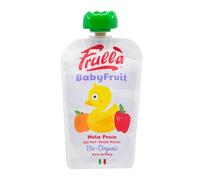 Pure Manzana y Melocoton bio (caja 10u) Baby 100g Frulla