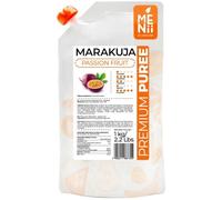 Puré de Maracuyá 1 kg - Fruta de la Pasión para Smoothies, Cócteles, Postres, Helados y Repostería - Sabor Tropical Intenso - Puré Premium