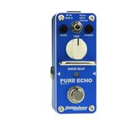 Pure Echo Digital Delay Pedal de efecto guitarra eléctrica Tiempo de retardo 25 ms-1000 ms Mini pedal de efectos de guitarra True Bypass