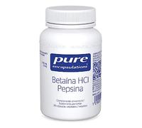 Pure Encapsulations Suplemento Betaína HCl Pepsina Fuente de ácido clorhídrico 90 cápsulas