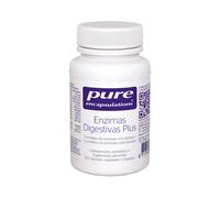 PURE ENCAPSULATIONS | Enzimas Digestivas Plus | Complejo con Lactasa | Soporte en la Digestión de Proteínas, Hidratos de Carbono, Grasas, Fibras Vegetales y Lácteos | 90 Cápsulas