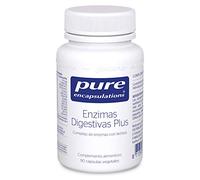 PURE ENCAPSULATIONS | Enzimas Digestivas Plus | Complejo con Lactasa | Soporte en la Digestión de Proteínas, Hidratos de Carbono, Grasas, Fibras Vegetales y Lácteos | 90 Cápsulas