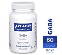 Pure Encapsulations GABA Ácido gamma-aminobutírico 60 cápsulas vegetales