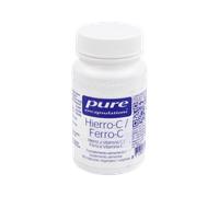 Pure Encapsulations Hierro-C 60 cápsulas - hierro y vitamina C