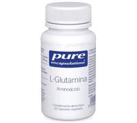Pure Encapsulations L-glutamina 60 cápsulas vegetales - complemento para deportistas