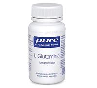 Pure Encapsulations Suplemento L-Glutamina, aminoácido libre, rápida absorción, 60 cápsulas vegetales