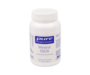 Pure Encapsulations Mineral 650A 60 cápsulas - complemento multimineral