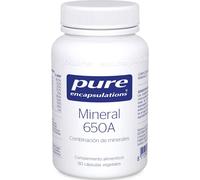 Pure Encapsulations Mineral 650A Combinación de minerales 90 cápsulas vegetales