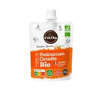 Puré energético salado ecológico 4ultra - Calabaza, zanahoria