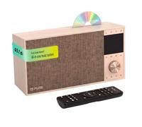 Pure Evoke Home II - Sistema estéreo de alta fidelidad con reproductor de | Radio por Internet, DAB+/FM, reproductor de CD, Bluetooth 5.3, transmisión WiFi, sonido estéreo de 80 W