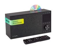 Pure Evoke Home II - Sistema estéreo de alta fidelidad con reproductor de | Radio por Internet, DAB+/FM, reproductor de CD, Bluetooth 5.3, transmisión WiFi, sonido estéreo de 80 W