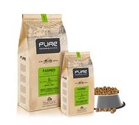 Pure Farmer Adult Cordero y Arroz 3 kg - Pienso Holístico con Carne Fresca para Perros Adultos - Razas Medianas y Grandes
