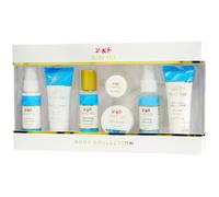 Pure Fiji Body Collection Set de 7 piezas - Regalos de bao y cuerpo: Coconut Lime Blossom perfumada - Mist Bit Butter Lotion Jabn de jabn - Ta