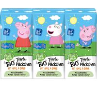 PURE&FUN Peppa Pig - Zumo de Fruta Bio - 600 ml PURE&FUN