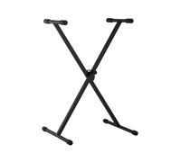 PURE GEWA GEWA F900520 - Soporte de teclado, patas perfil simple, negro, 1 unidad