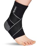 Pure Health Soporte de tobillo para lesiones de ligamentos, esguinces de tobillo, tendinitis de Aquiles y correa de apoyo para fascitis plantar, (paquete de 1, mediano)
