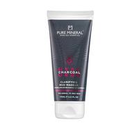 Pure Mineral - Mascarilla Clarificante de Carbón para Pieles Normales a Grasas - Minerales del Mar Muerto, Carbón, Exfoliante y Detoxificante - Sin siliconas, sulfatos, parabenos - 175ml