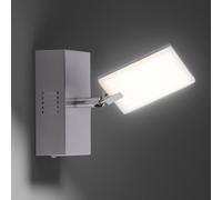 PURE Mira aplique LED control remoto, CCT aluminio