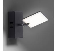 PURE Mira aplique LED, control remoto, CCT, negro