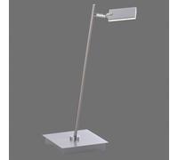 PURE Mira lámpara de mesa LED, atenuable, aluminio