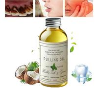 Pure Organic Coconut Oil Pulling 4 oz Mint Flavor,Cocofresha Pulling Oil,All-Natural Pulling Oil,Powerful Organic Coconut Mint Pulling Oil for Oral Health,Remove Tooth Stains (1)