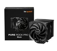be quiet! Pure Rock Pro 3 Black refrigerador con aire, capacidad de refrigeración impresionantemente alta, 6 tubos de calor de alto rendimiento, 2 ventiladores Pure Wings 3 120 mm PWM optimizados
