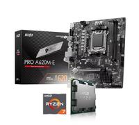Pure Rock Slim 2 - Kit de actualización para placa base MSI PRO A620M-E (7700 x 8 x 4,5 GHz, placa base MSI PRO A620M-E, incluye control de funciones)