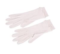 Pure Silk - Guantes de seda para mujer, hidratantes, protección solar, protección UV, guantes de seda para verano, Beige, Talla única