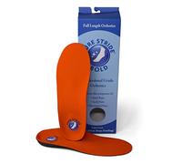 Pure Stride Bold - Ortesis profesional de longitud completa, soporte de zapatos para metatarsianos, arco alto, pies planos, alivio del dolor para fascitis plantar, arco, talón, 1 par, hombres