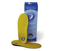 Pure Stride Bold - Ortesis profesional de longitud completa, soporte de zapatos para metatarsianos, arco alto, pies planos, alivio del dolor para fascitis plantar, arco, talón, 1 par, hombres 3-3.5