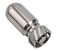 Pure Ti Llavero Pastillero Diseño Impermeable para Uso en Exteriores, Perfecto para Senderistas y Viajeros (Color Primario)
