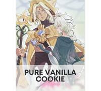 Pure Vanilla Cookie Sketchbook: Cookie Run Kingdom Sketch Book, Perfect Size 8.5x11 inch, 120 Pages, Gifts For Drawing, Sketching, Dooling and Painting
