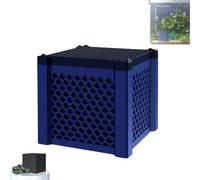 Pure Water Cube 2.0 - Filtro de agua, cubo purificador de agua para acuario, diseño de panal de abeja de larga duración, estanques y tanques de ganado para peceras, canales de caballos (1 unidad)