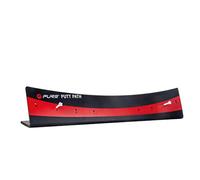 Pure2Improve P2I100360 Putt Path, Negro/Rojo, Talla única