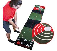 Pure2Improve P2I140010 Alfombrilla de Golf, Verde, 65x300 cm