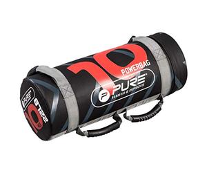 Pure2Improve P2I201720 - Bolsa de Boxeo de Entrenamiento con pupila Unisex para Adultos, Noir/Rouge, TU EU