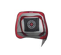 Pure2Improve P2I500020 Red Cuadrada para Práctica de Golf, Blanco/Negro/Rojo, Talla única