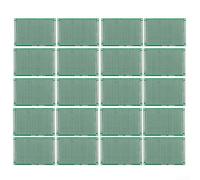 PureBowlic 20 unids verde FR4 PCB Board 5 x 7 cm circuito de un solo lado para proyectos de soldadura electrónica de bricolaje para paso de 2,54 mm y almohadillas preestañadas para Raspberry Pi