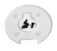 PureBowlic 31-06-0032 - Conjunto de placa base fija para fresadora //2723-20//, base estándar de metal con tornillos, pieza de repuesto para herramientas de carpintería, color plateado