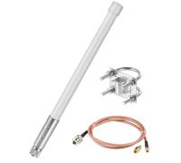 PureBowlic 5DBi 915MHz, para antena LORA para macho tipo N, cable RG402 de 3.3 pies, para Meshtastic, para ESP32, para NEBRA, para BOBCAT 300, para SENSECAP M1 Helium Hotspot, fibra de vidrio exterior