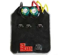 PureBowlic 60A 21V Brushless Angle Grinder Controller Drive Board, ABS+Metal Compact Control Board Para Dayi Grinders, Opción de Condensador Individual/Dual, 6X5cm (B)