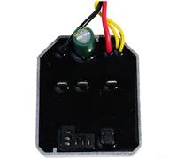 PureBowlic 60A 21V Brushless Angle Grinder Controller Drive Board, ABS+Metal Compact Control Board Para Dayi Grinders, Opción de Condensador Individual/Dual, 6X5cm (A)