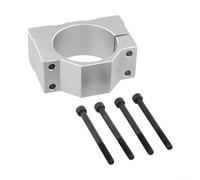 PureBowlic Abrazadera de husillo DZ65 Soporte de aluminio para máquina CNC para 4 tornillos M6x60, acabado arenado, accesorio de montaje de motor a prueba de óxido, tamaño preciso para una fuerte