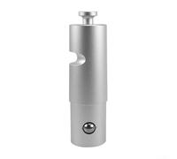 PureBowlic Accesorios de remolque Junta de bola pivotante de cama 3219 para sistema de acoplamiento definitivo, pieza de repuesto de acero forjado resistente para estabilidad de remolque segura, plata