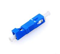 PureBowlic Adaptador de fibra óptica para medidor de potencia y bolígrafo de luz roja //SC-LC SCAPC-LCAPC SCAPC-LCUPC//Conector de brida Transferencia de señal óptica sin costuras Prueba de red