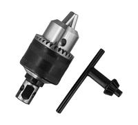 PureBowlic Adaptador de vástago de 3/4 pulgadas a B16 cónico 1/2-20UNF juego de portabrocas de rosca con llave de acero accesorio de conversión para Weldon o vástago general kit de 3 piezas (3)