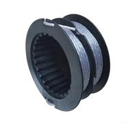 PureBowlic Bobina de repuesto con cabezal de recortadora 095 Line T35 para 531300364 ABS sin herramientas, piezas de recortadora de cuerda rápida y segura, retención de línea fácil cambio, larga vida