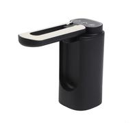 PureBowlic Bomba dispensadora de agua eléctrica con boquilla plegable de 90°, bomba de botella portátil de 1200 mAh para cubos de 5 galones, dispensador de agua automático silencioso para el hogar
