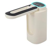 PureBowlic Bomba dispensadora de agua eléctrica con boquilla plegable de 90°, bomba de botella portátil de 1200 mAh para cubos de 5 galones, dispensador de agua automático silencioso para el hogar